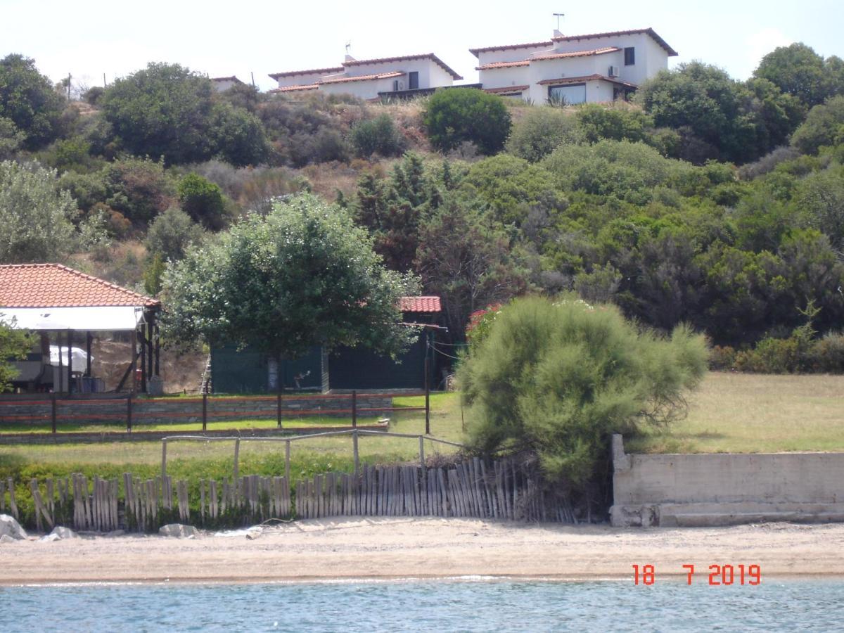 Katevi Luxury Seafront Villa Ierissos Exterior foto